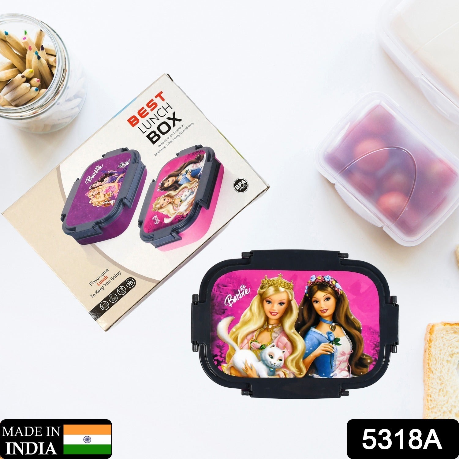 5318A Best Lunch Box Plastic High Quality Box For Kids School Customized Plastic Lunch Box for Girls & Boy DeoDap 5318A Best Lunch Box Plastic High Quality Box For Kids School Customized Plastic Lunch Box for Girls & Boy DeoDap